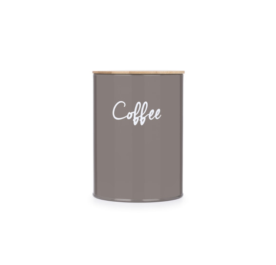 Pote red.p/café canister warm gray haus