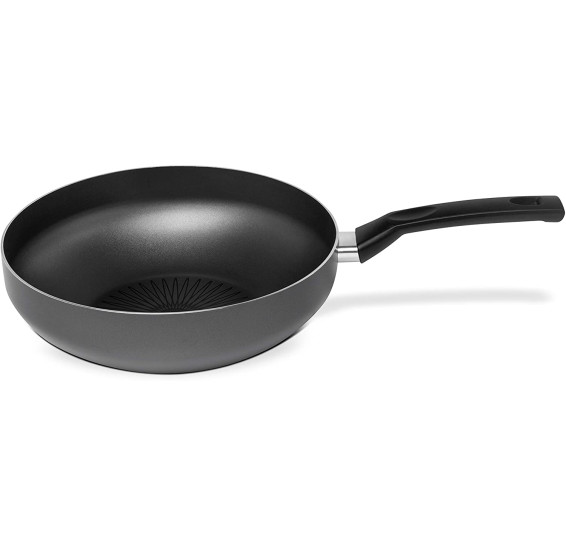Frigideira wok indução 28cm multiflon