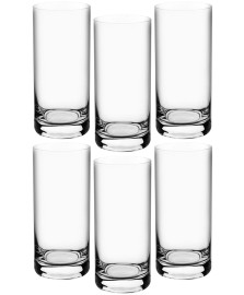 Jogo 06 copos altos 470 ml cristal barware bohemia