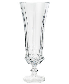 Vaso com pé 42 cm soho cristal bohemia