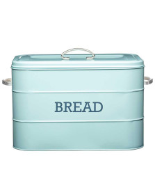 Porta pão 34 x 25 cm aço carbo azul kitchencraft