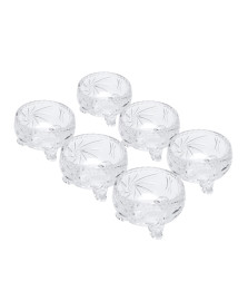 Jogo 06 bowls cristal prima luxo lyor