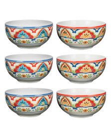Jogo 06 bowls porcelana el centro lhermitage
