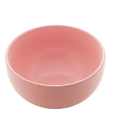 Bowl de cerâmica cronus rosa 14,5x8,5cm lyor