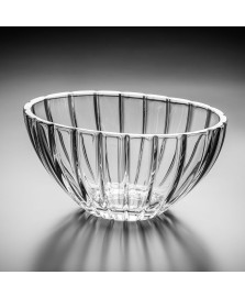 Centro de mesa cristal 30,5 cm oval bohemia