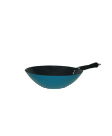 Frigideira signature wok 29cm azul petróleo saldo