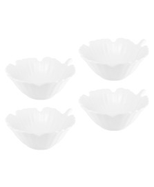 Jogo de 4 bowls de ceramica leafes bon gourmet