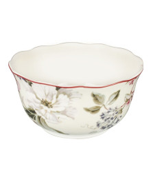 Jogo de 6 bowls porcelana gisela cream l hermitage