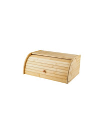 Porta pão sense com abertura frontal grande bambu <ou>