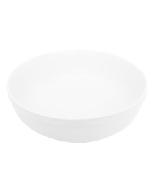 Saladeira de cerâmica branca 32x10,5cm bon gourmet