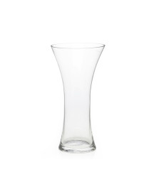 Vaso acinturado 34 cm vidro bohemia