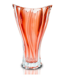 Vaso de cristal de chumbo paradise pink 31 cm
