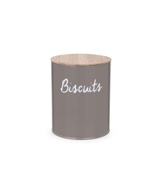 Pote red p/biscoitos canister warm gray  haus
