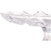 Prato bolo de cristal de chumbo deli 30,5 x 14,5 cm lyor