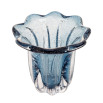 Vaso de vidro italy azul 18x18,5cm wolff