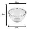 Cj 4 bowls cristal de chumbo pearl 14 cm wolff 
